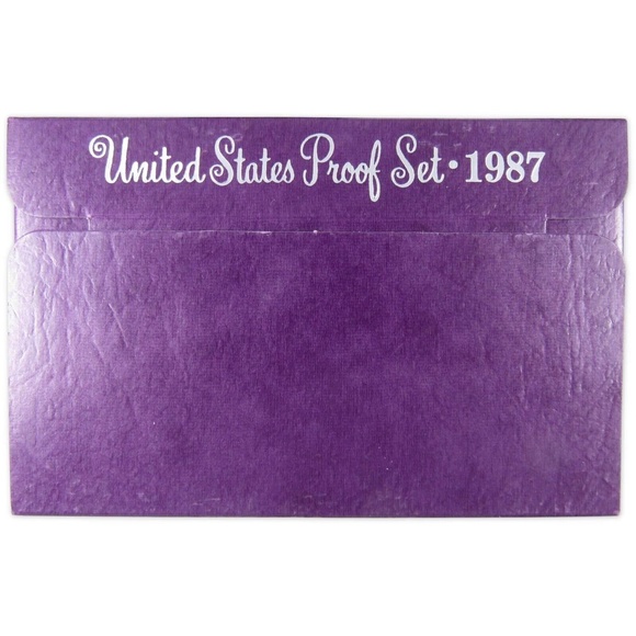 1987 Proof Set U.S. Mint Original Government Packaging OGP Collectible - Picture 4 of 4